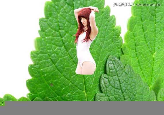 ‘使用Photoshop合成藤蔓装饰的少女场景图教程‘