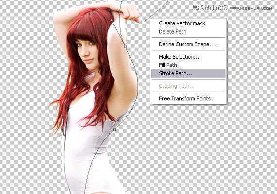 ‘使用Photoshop合成藤蔓装饰的少女场景图教程‘