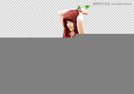 ‘使用Photoshop合成藤蔓装饰的少女场景图教程‘