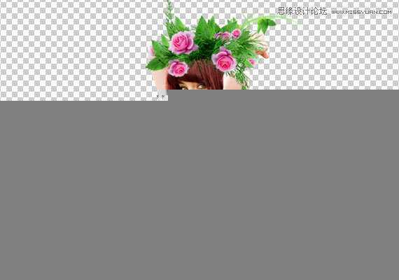 ‘使用Photoshop合成藤蔓装饰的少女场景图教程‘