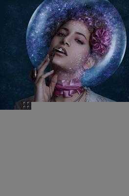 ‘PS打造科幻质感星空人像效果后期解析