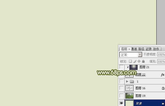 ‘Photoshop制作创意的古树藤连写字‘