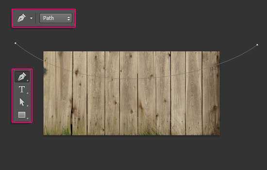 ‘Photoshop设计一个简单的三角旗横幅‘