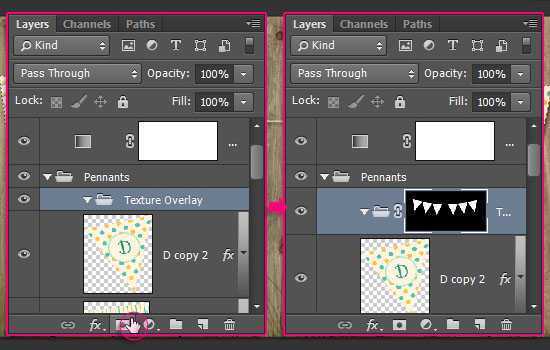 ‘Photoshop设计一个简单的三角旗横幅‘