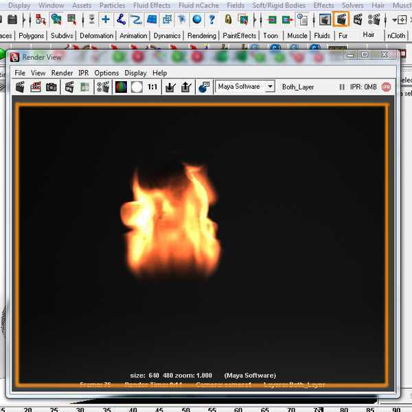 MAYA流体制作逼真火焰效果 脚本之家 MAYA动画教程