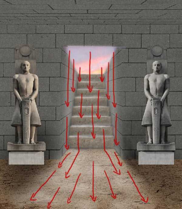‘教你用PS合成5000年前古老神秘的埃及古墓‘