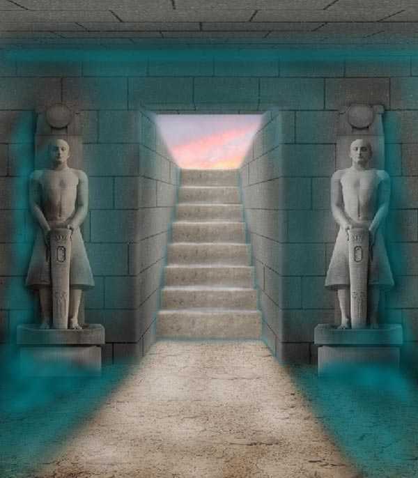 ‘教你用PS合成5000年前古老神秘的埃及古墓‘