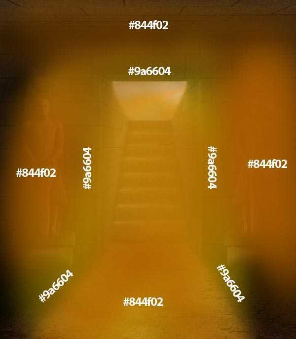 ‘教你用PS合成5000年前古老神秘的埃及古墓‘