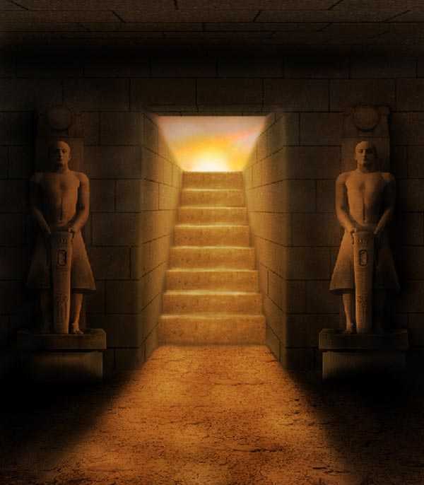 ‘教你用PS合成5000年前古老神秘的埃及古墓‘