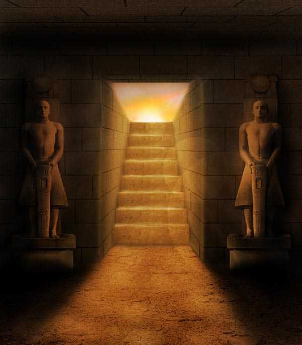 ‘教你用PS合成5000年前古老神秘的埃及古墓‘