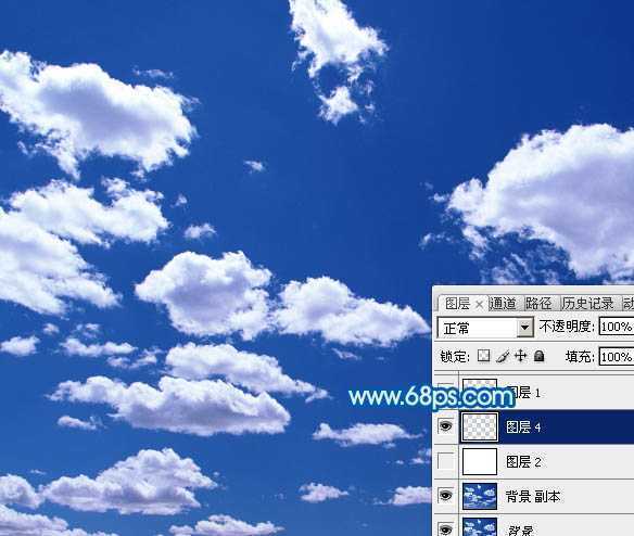 ‘Photoshop设计制作清爽的云彩文字‘