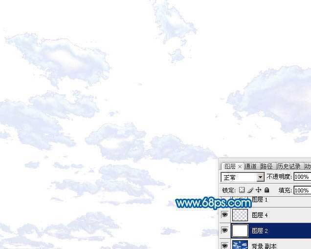 ‘Photoshop设计制作清爽的云彩文字‘