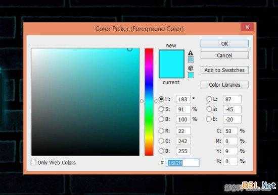 ‘photoshop制作漂亮的文字特效方法教程‘