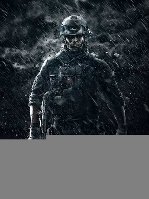 ‘PS合成雨夜中科幻的超级战士‘