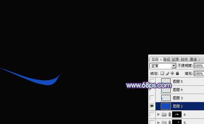 ‘Photoshop设计制作出漂亮的彩色叠加组合光束‘