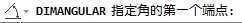 AutoCAD使用DIMANGULAR命令角度标注,PS教程,思缘教程网