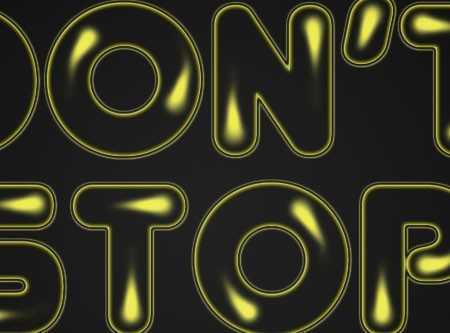 ‘Photoshop制作出漂亮的彩色萤火水晶字效果‘