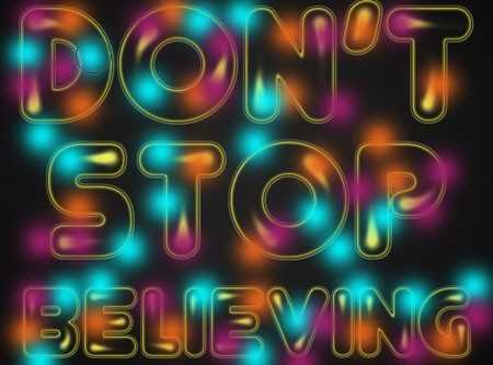 ‘Photoshop制作出漂亮的彩色萤火水晶字效果‘