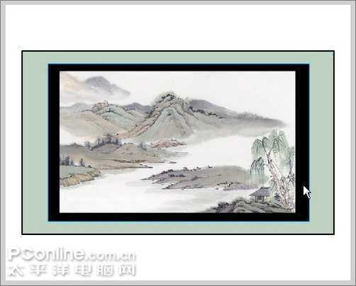 Flash制作一幅诗意的水墨卷轴展开的动画