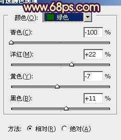 ‘Photoshop将油菜花美女图片跳出漂亮的橙黄色‘