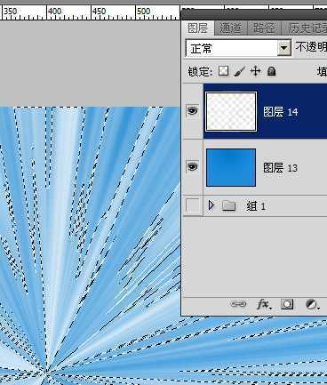 ‘PS利用滤镜快速制作放射光线星光背景‘