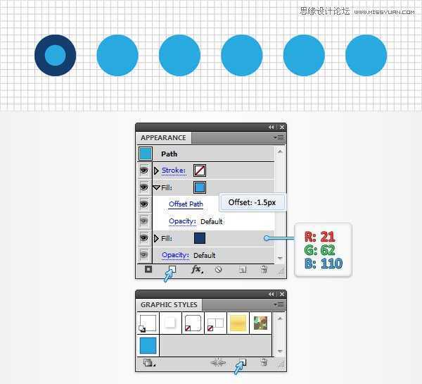 Illustrator制作马赛克效果的艺术字教程,破洛洛