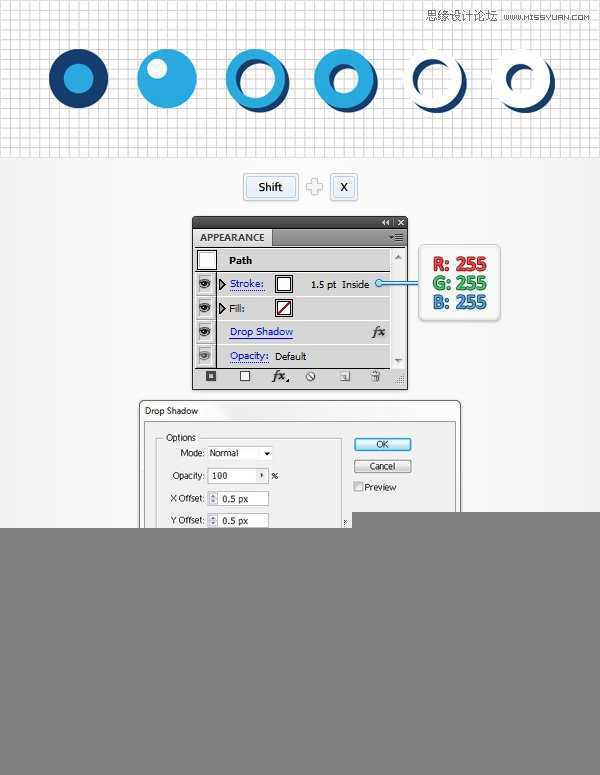 Illustrator制作马赛克效果的艺术字教程,破洛洛