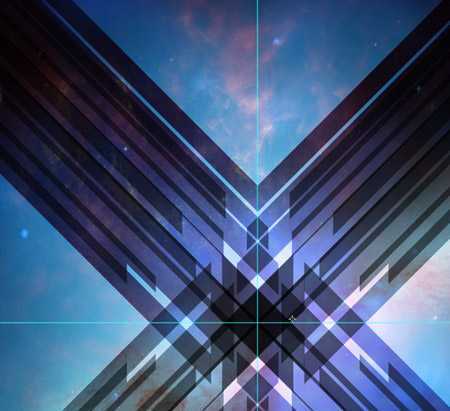 ‘结合PS和AI制图软件设计制作超炫的抽象光线海报实例教程‘