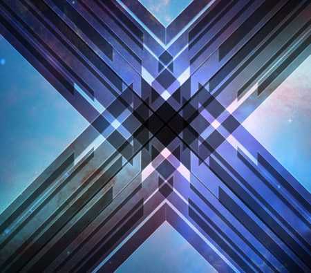 ‘结合PS和AI制图软件设计制作超炫的抽象光线海报实例教程‘