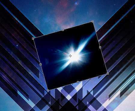 ‘结合PS和AI制图软件设计制作超炫的抽象光线海报实例教程‘