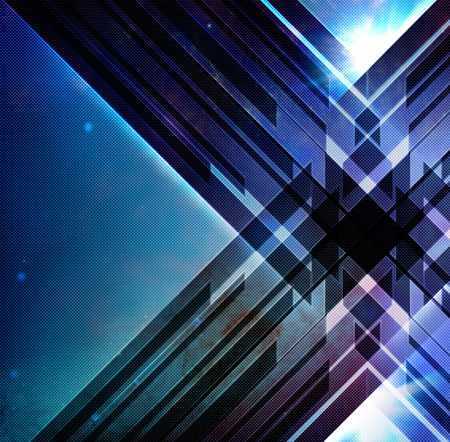 ‘结合PS和AI制图软件设计制作超炫的抽象光线海报实例教程‘