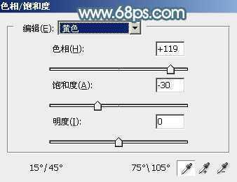 ‘Photoshop为树林美女图片调制出唯美的淡蓝色云彩效果‘