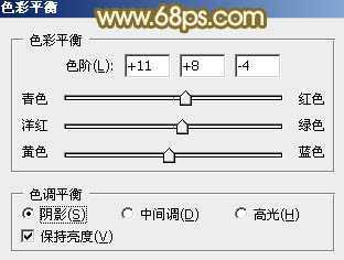 ‘Photoshop为野花中的美女打造出唯美的粉黄色‘