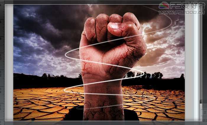 ‘PhotoShop合成制作出地球环保海报的教程‘