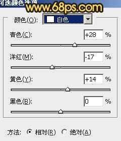 ‘Photoshop将旷野人物图片调制出柔美的暗调青绿色‘