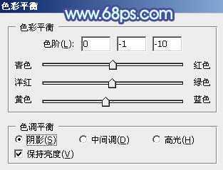 ‘Photoshop为奔跑的情侣图片添加上柔和的韩系蓝黄色效果‘