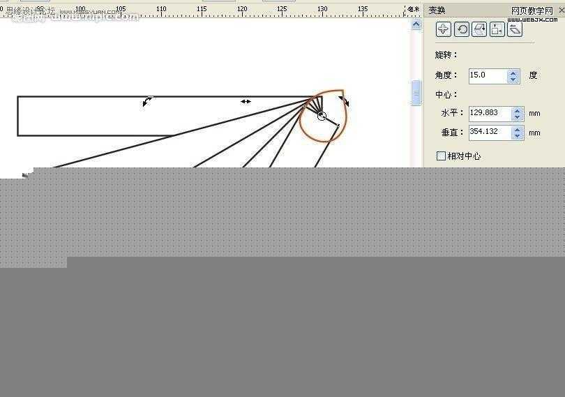 CorelDRAW教程:绘制逼真的折扇_脚本之家