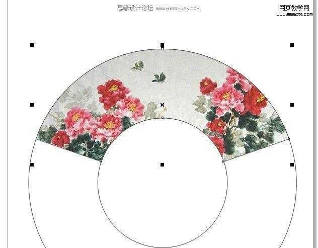 CorelDRAW教程:绘制逼真的折扇_脚本之家