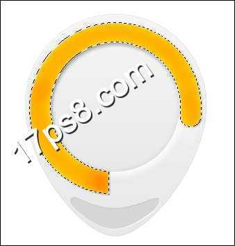 ps教程 logo 水滴形状