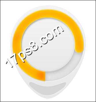 ps教程 logo 水滴形状