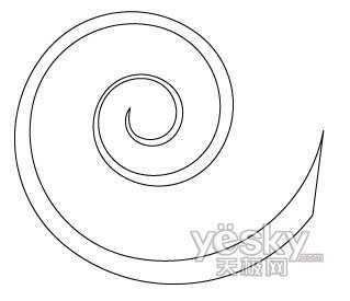 Illustrator巧绘矢量螺旋形状_脚本之家jb51.net整理