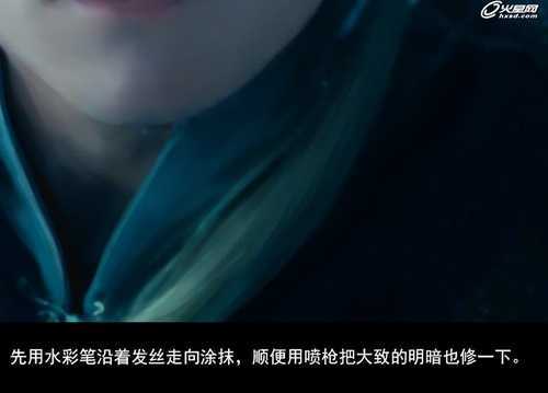 ‘PS手绘教程：PS结合SAI鼠绘逼真的魔戒精灵王子图‘