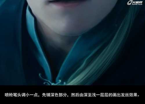 ‘PS手绘教程：PS结合SAI鼠绘逼真的魔戒精灵王子图‘