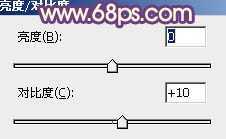‘Photoshop将外景美女图片打造出甜美的暗调紫红色‘