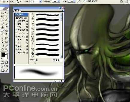 photoshop打造圣殿武士插画