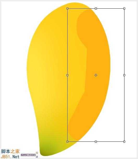 ‘Photoshop鼠绘逼真的可口金色芒果教程‘