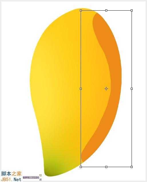 ‘Photoshop鼠绘逼真的可口金色芒果教程‘