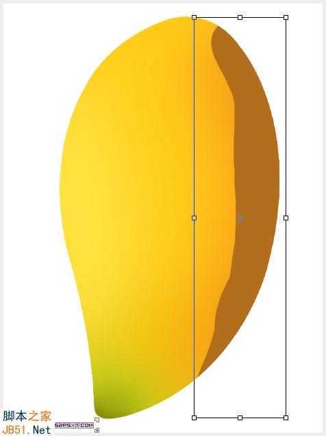 ‘Photoshop鼠绘逼真的可口金色芒果教程‘