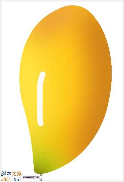 ‘Photoshop鼠绘逼真的可口金色芒果教程‘