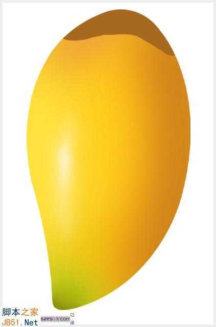 ‘Photoshop鼠绘逼真的可口金色芒果教程‘